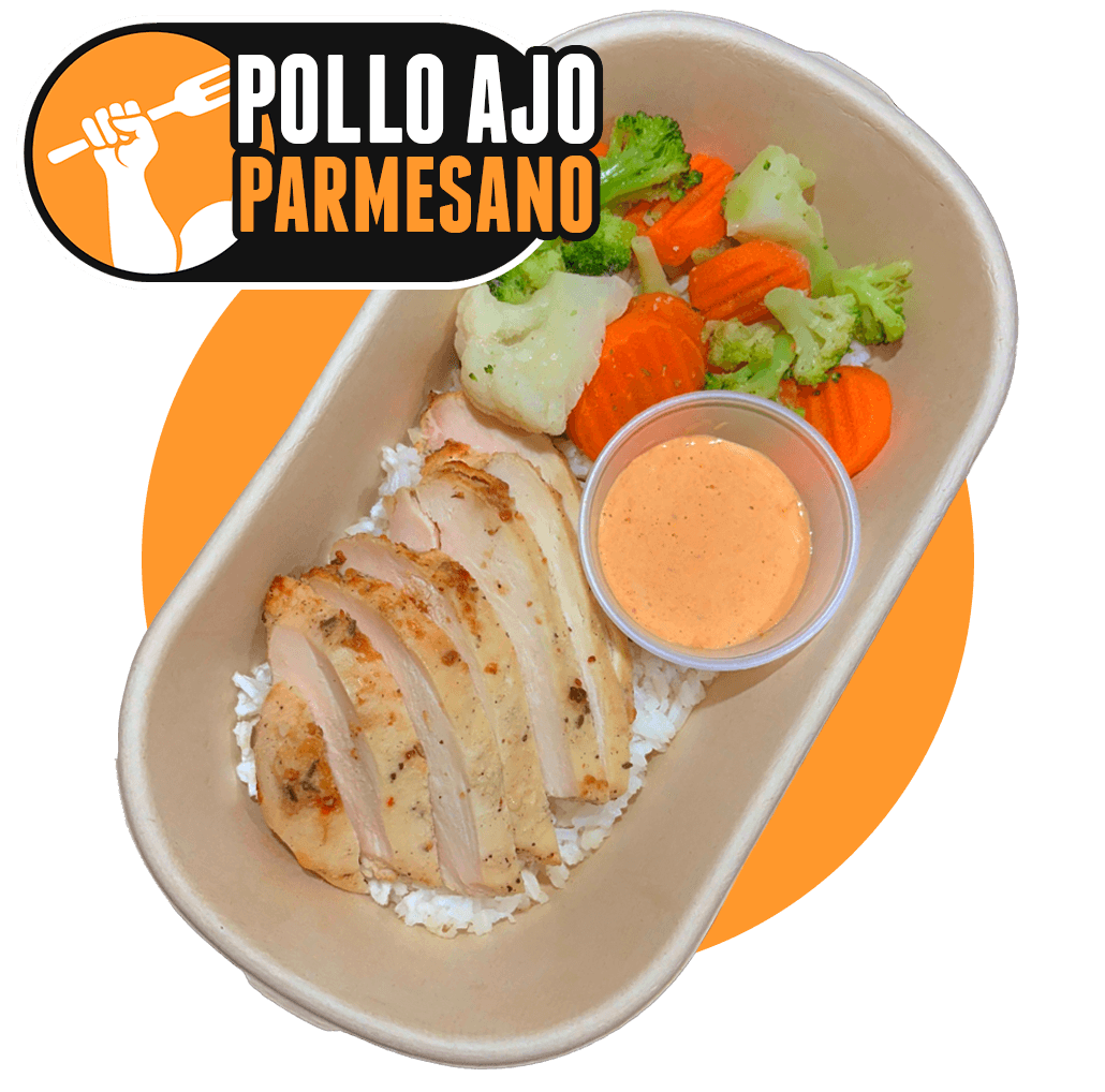 Pollo Ajo Parmesano